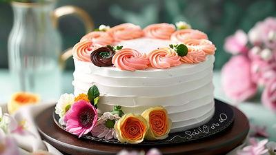 网红双层祝寿生日蛋糕,甜蜜见证美好时光